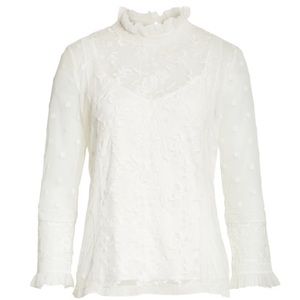 Joie Jaelin lace top